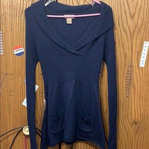 Arizona Jeans Navy Long Sleeve